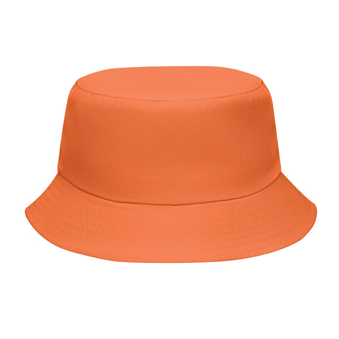 Polyester-vissershoedje-150-gm-bedrukken-oranje