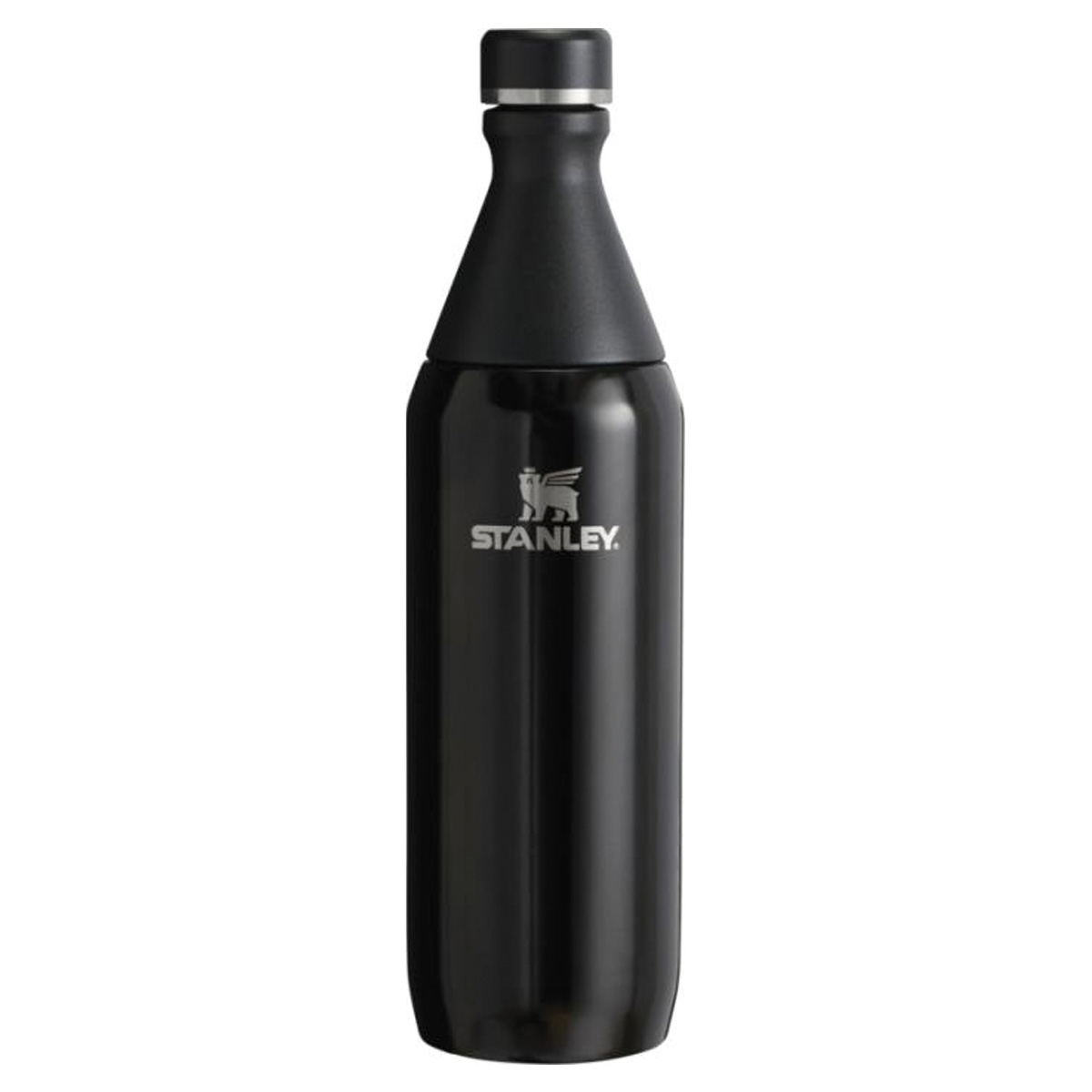 Stanley-waterfles-Gerecycled-RVS-600-ml-bedrukken-zwart