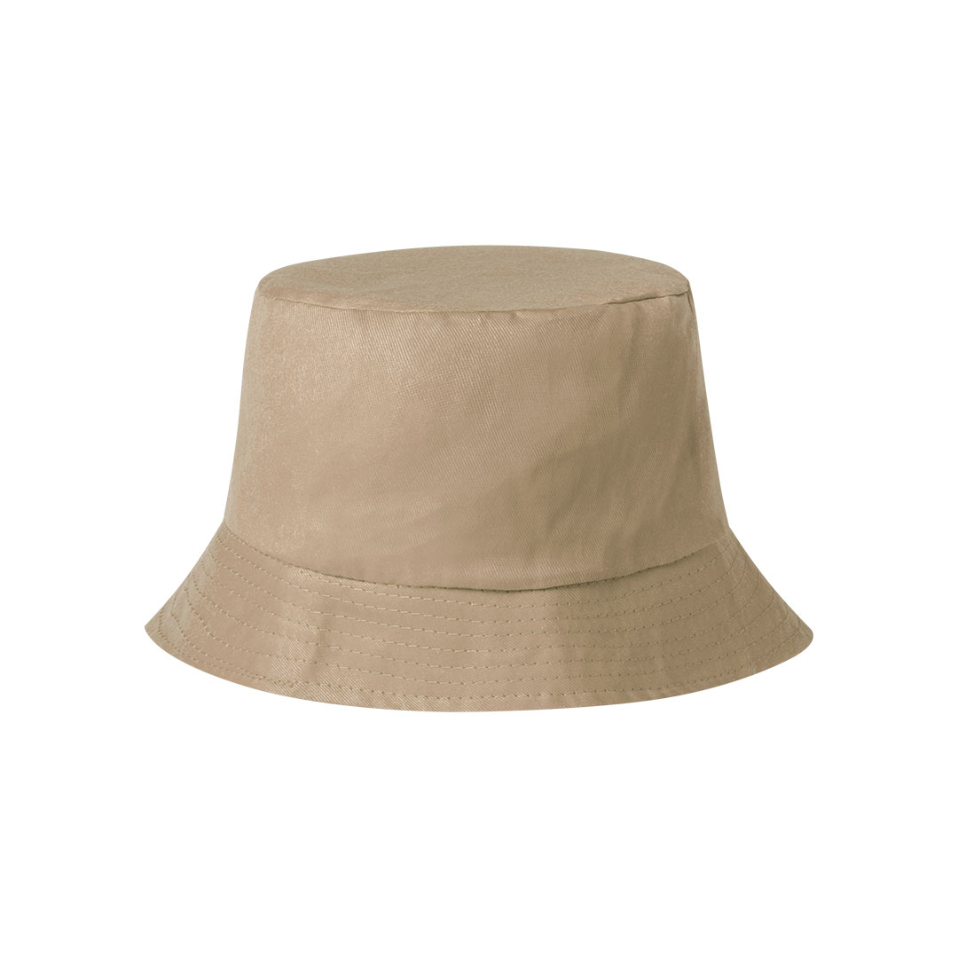 Basic-katoenen-vissershoedje-bedrukken-khaki