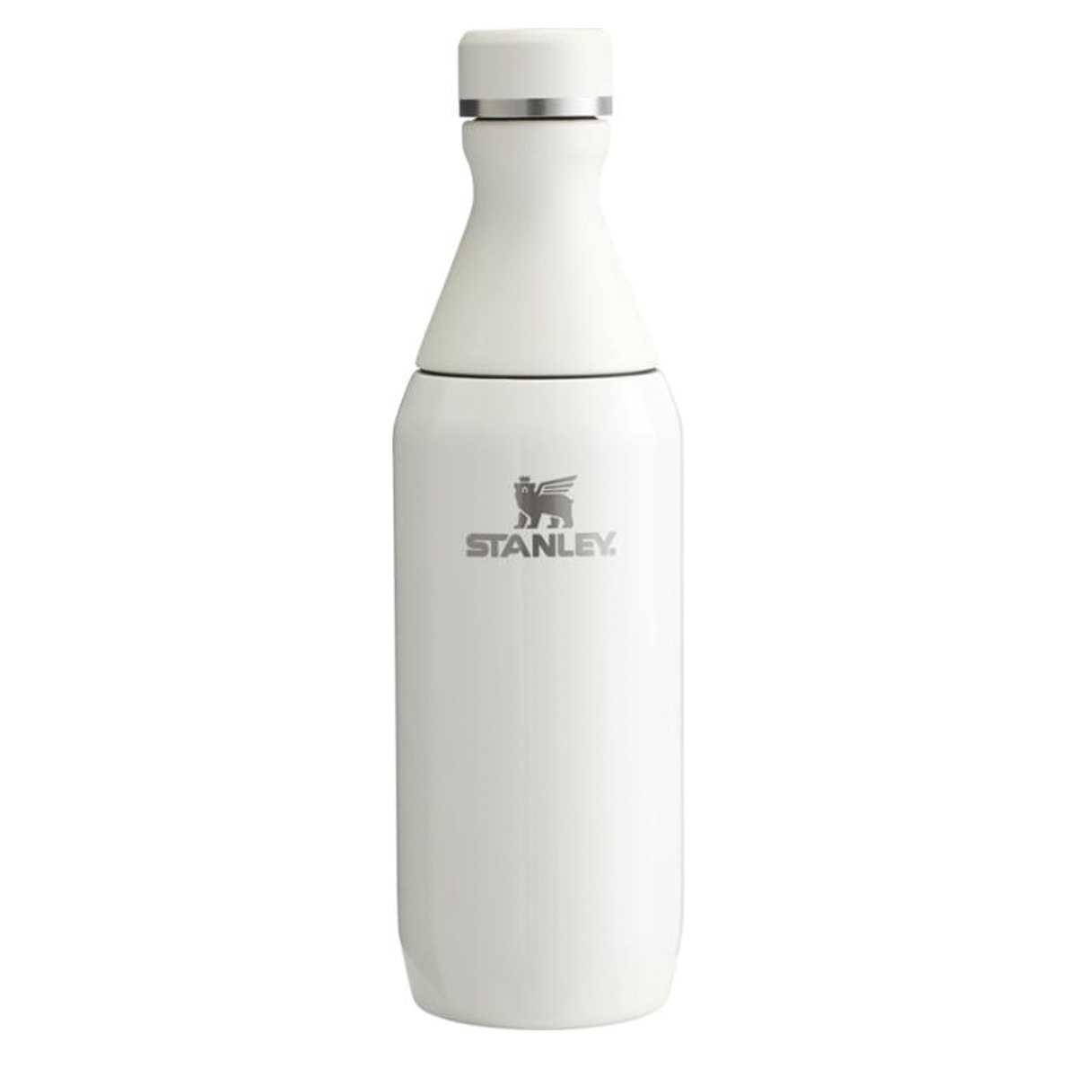 Stanley-waterfles-Gerecycled-RVS-350-ml-bedrukken-beige