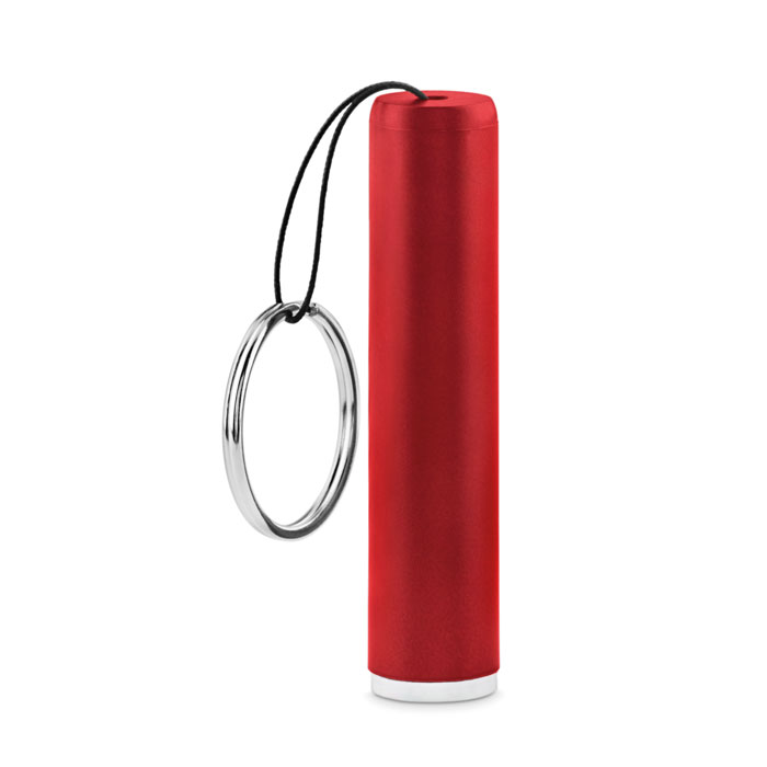 Zaklampje-met-sleutelring-bedrukken-rood