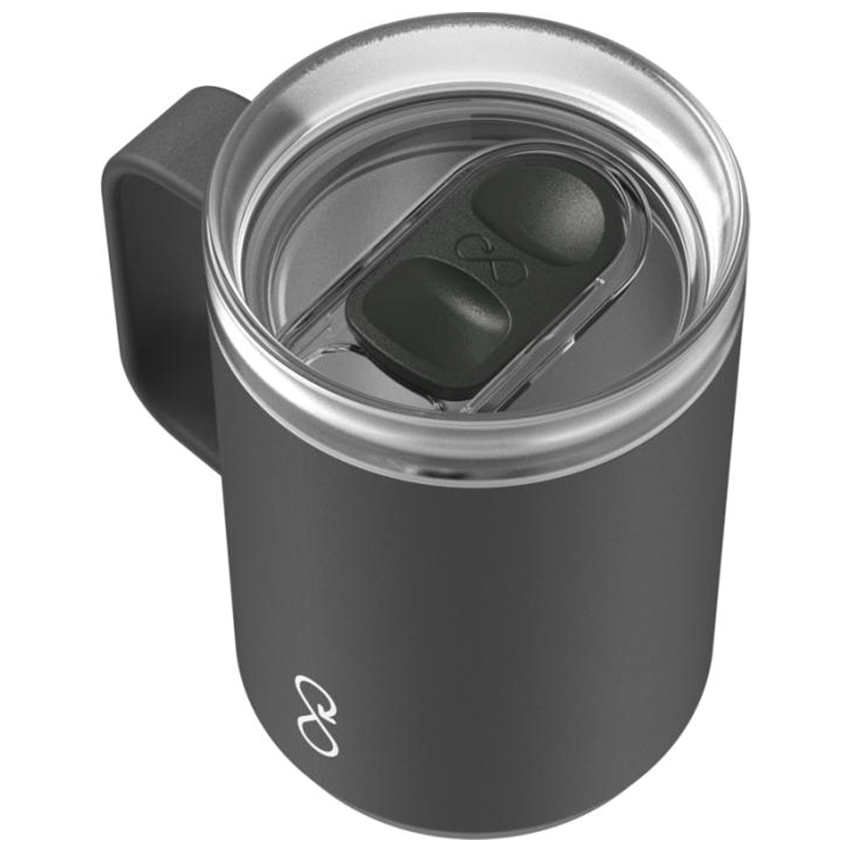 Ocean-Bottle-thermosbeker-met-oor-RVS-350-ml-bedrukken-zwart