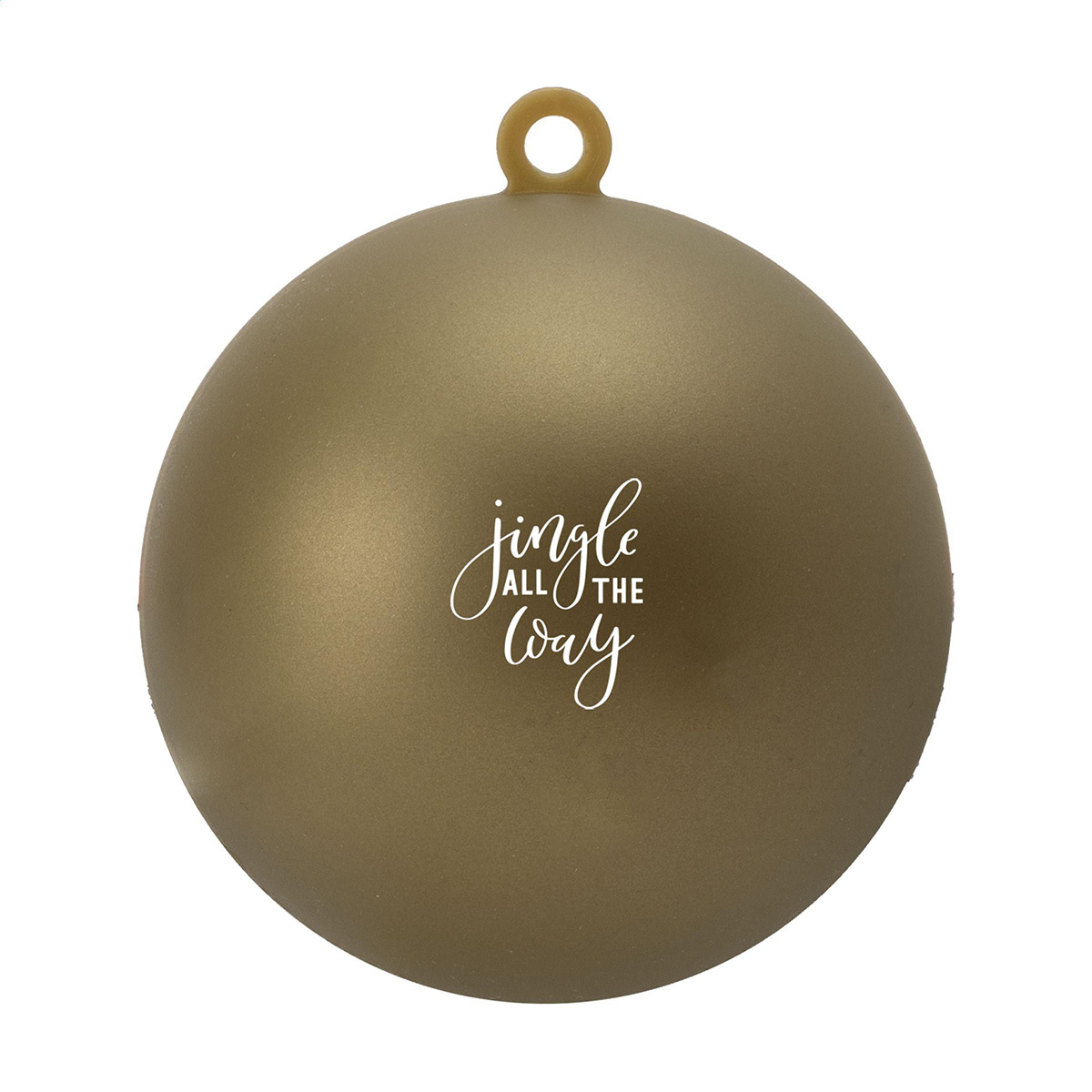 Kerstbal-met-matte-finish-Gerecycled-polypropyleen-7-cm-bedrukken-goud
