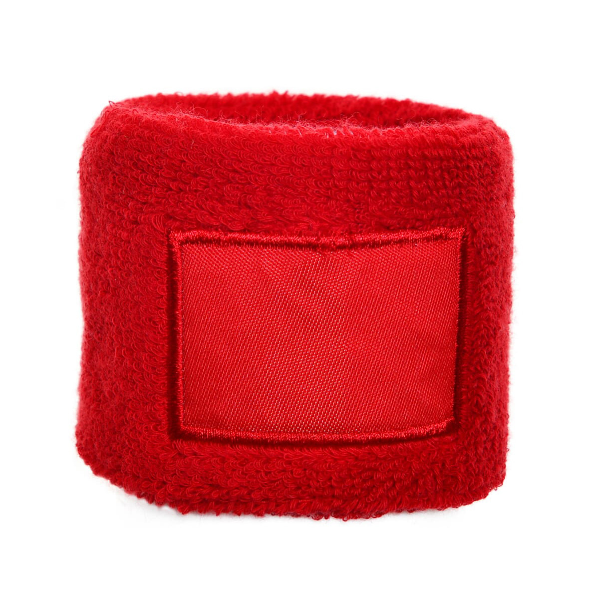 Katoenen-zweetbandje-met-patch-bedrukken-rood