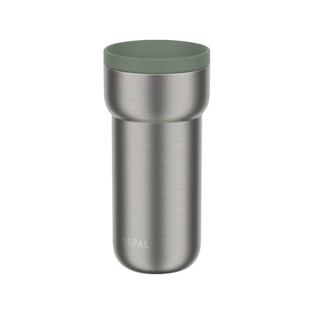 Mepal-Ellipse-thermosbeker-RVS-375-ml-bedrukken-groen