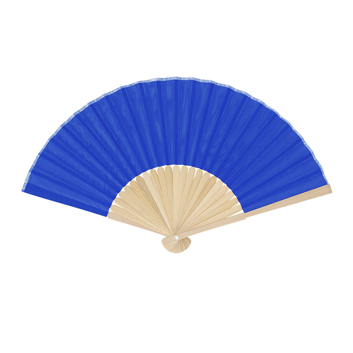 Sunset-waaier-Bamboe-Polyester-doek-bedrukken-blauw
