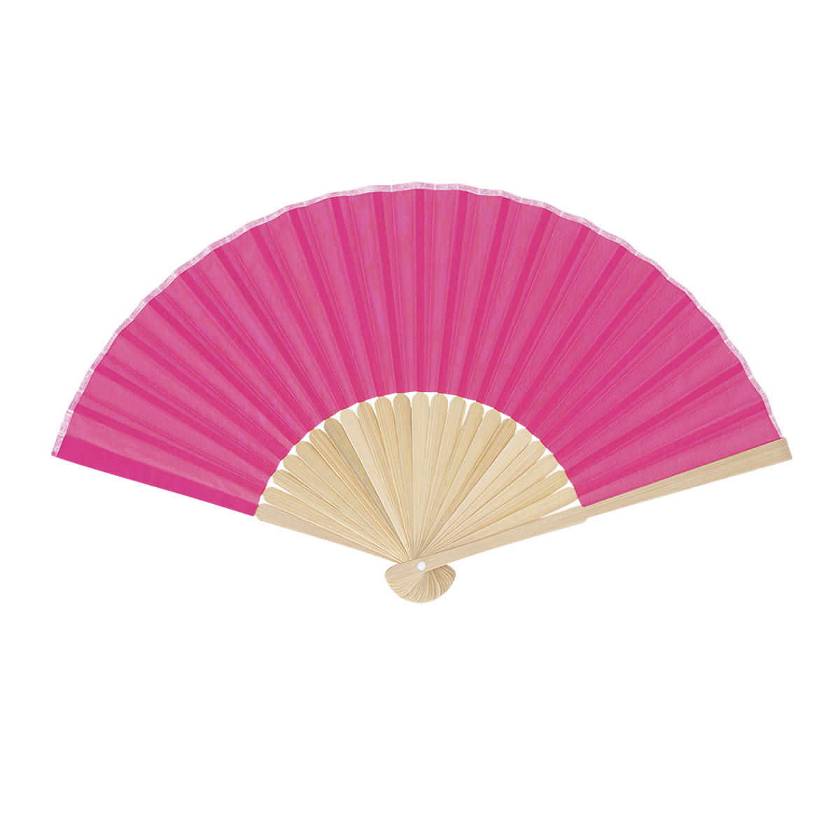 Sunset-waaier-Bamboe-Polyester-doek-bedrukken-roze