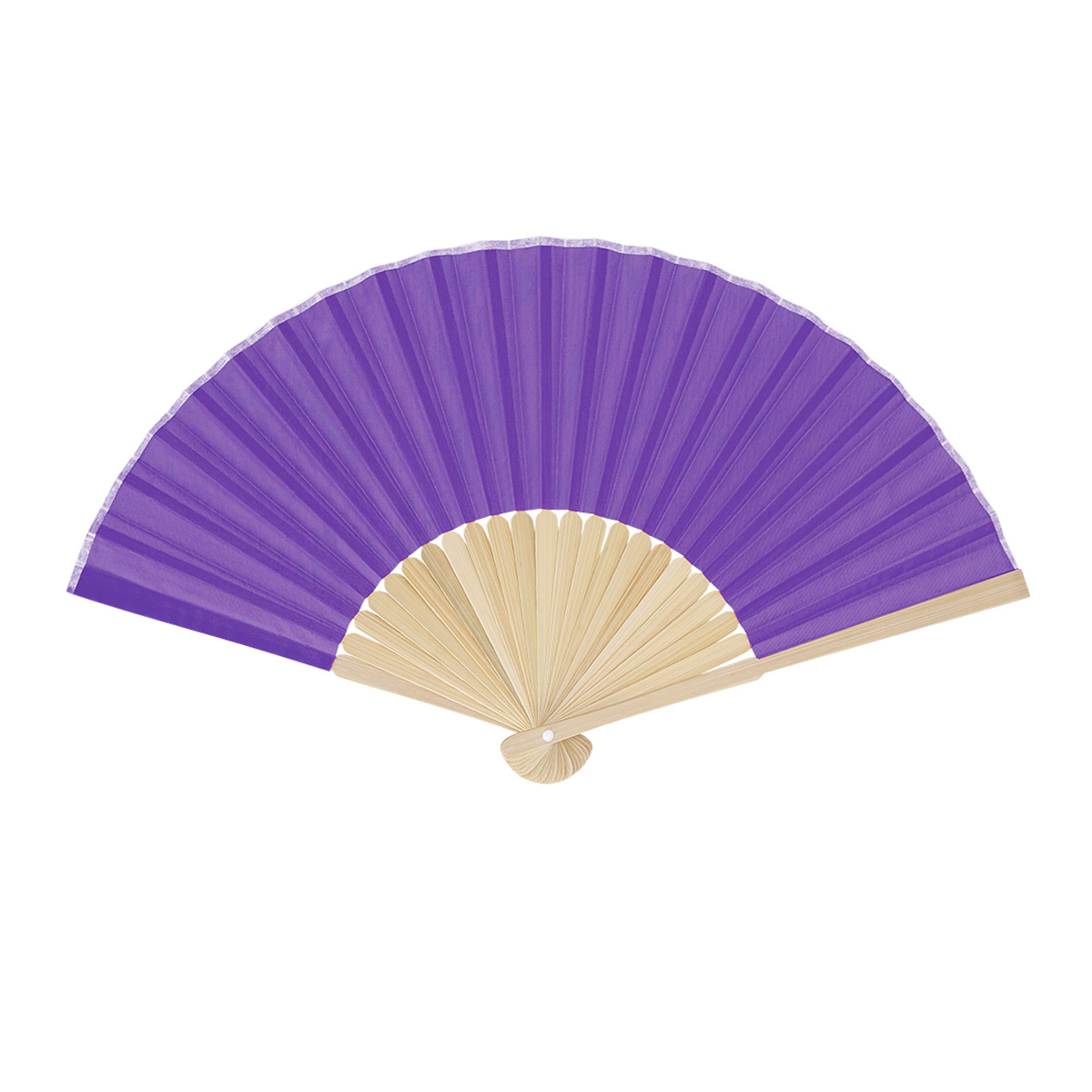 Sunset-waaier-Bamboe-Polyester-doek-bedrukken-paars