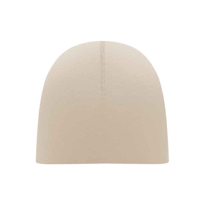 Elastische-katoenen-muts-190-gm-bedrukken-beige