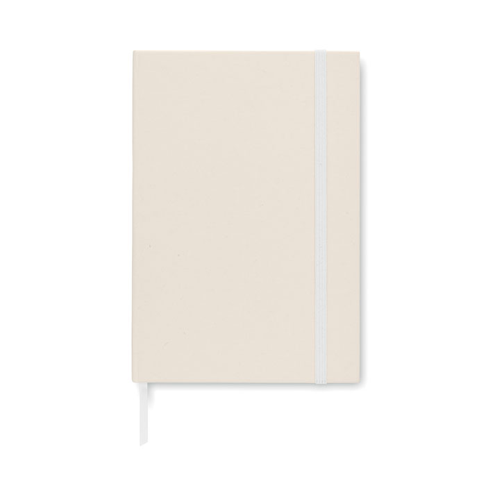A5-notitieboekje-Gerecycled-karton-80-vellen-bedrukken-wit