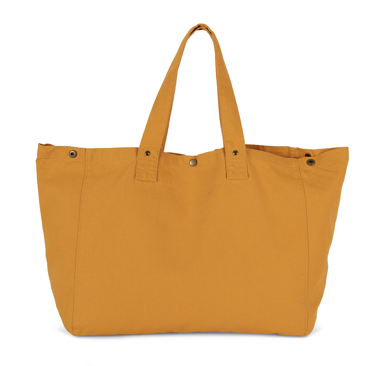 Kimood-strandtas-van-verwassen-katoen-66-x-37-cm-38-liter-bedrukken-washed-sunflower