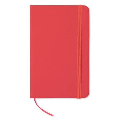 A6-notitieboek-met-PU-cover-96-vellen-bedrukken-rood