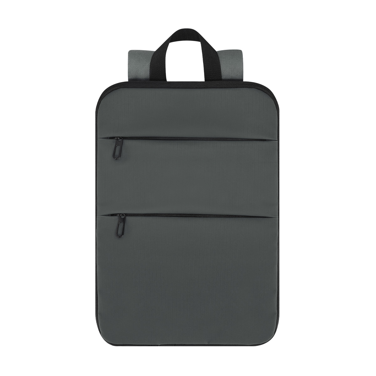 PU-laptoprugzak-600D-polyester-15-inch-bedrukken-grijs