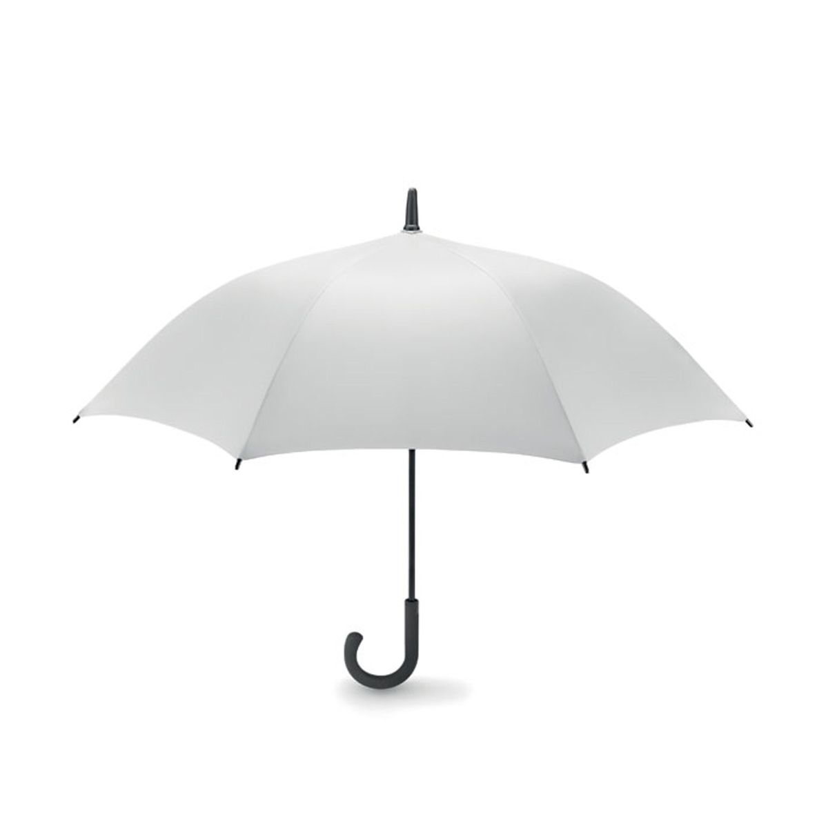 Luxe-stormparaplu-190T-pongee-polyester-102-cm-bedrukken-wit
