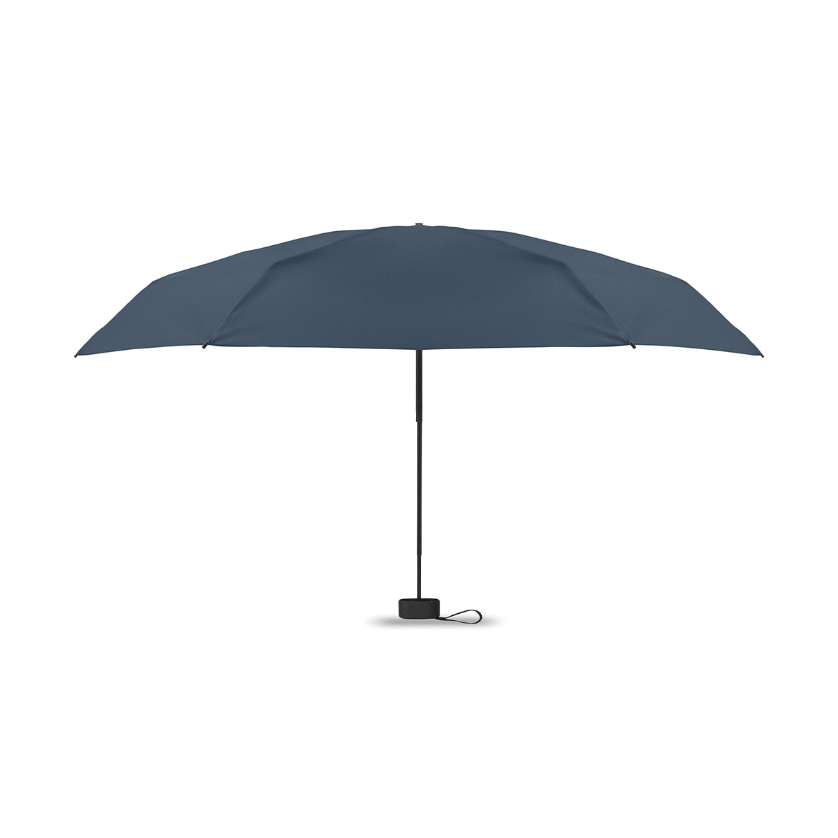 Opvouwbare-paraplu-190T-pongee-polyester-90-cm-bedrukken-donkerblauw