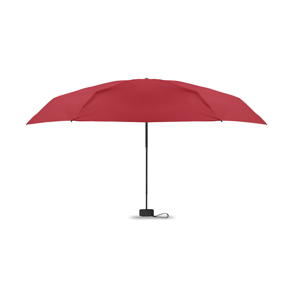 Opvouwbare-paraplu-190T-pongee-polyester-90-cm-bedrukken-rood