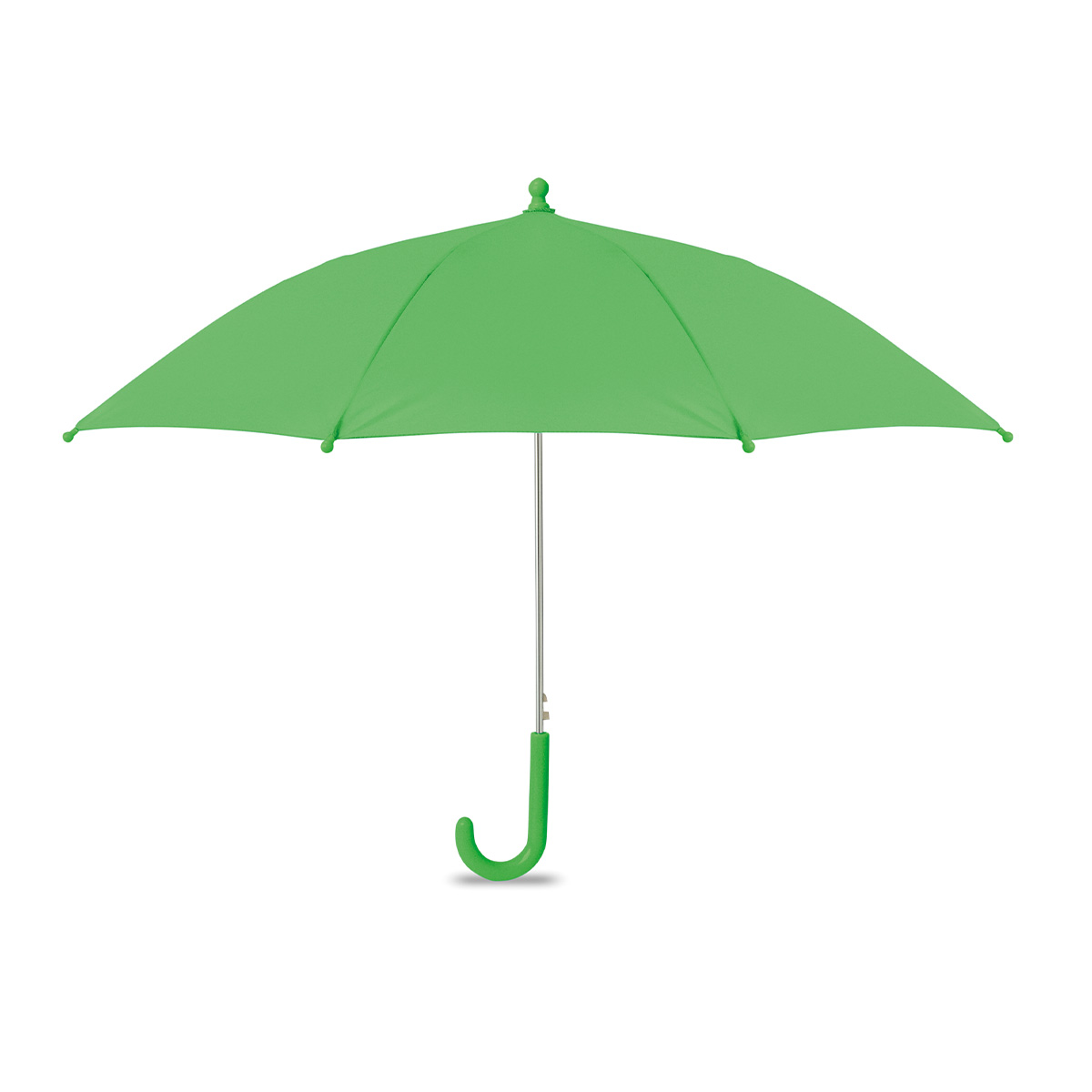 Kinderparaplu-190T-polyester-46-cm-bedrukken-groen