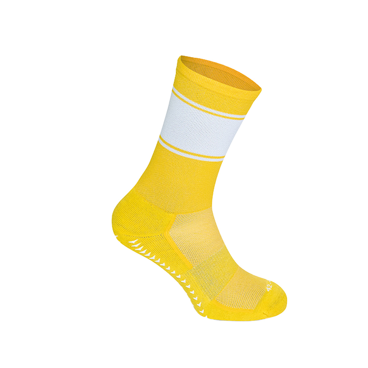 Mr-Socks-Sport-sokken-Antislip-bedrukken-geel