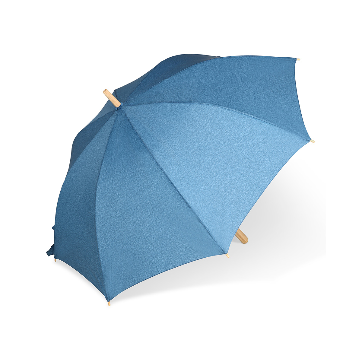 Paraplu-met-houten-handvat-Storm-proof-103-cm-bedrukken-blauw