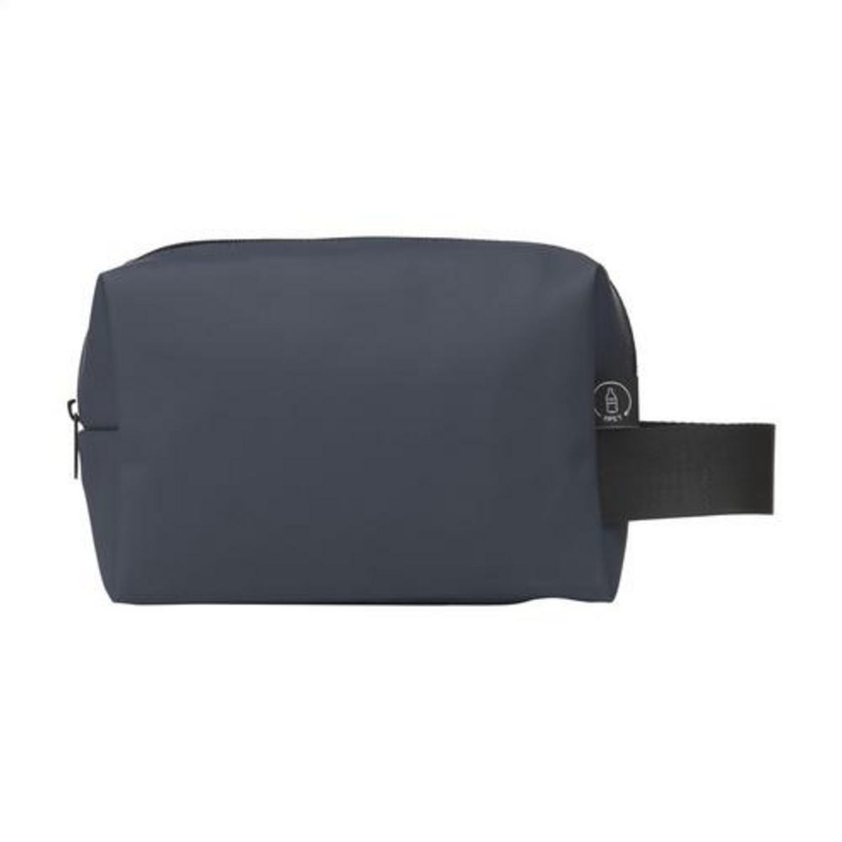 Toilettas-waterafstotend-PU-Met-draaglus-21-x-13-cm-bedrukken-donkerblauw