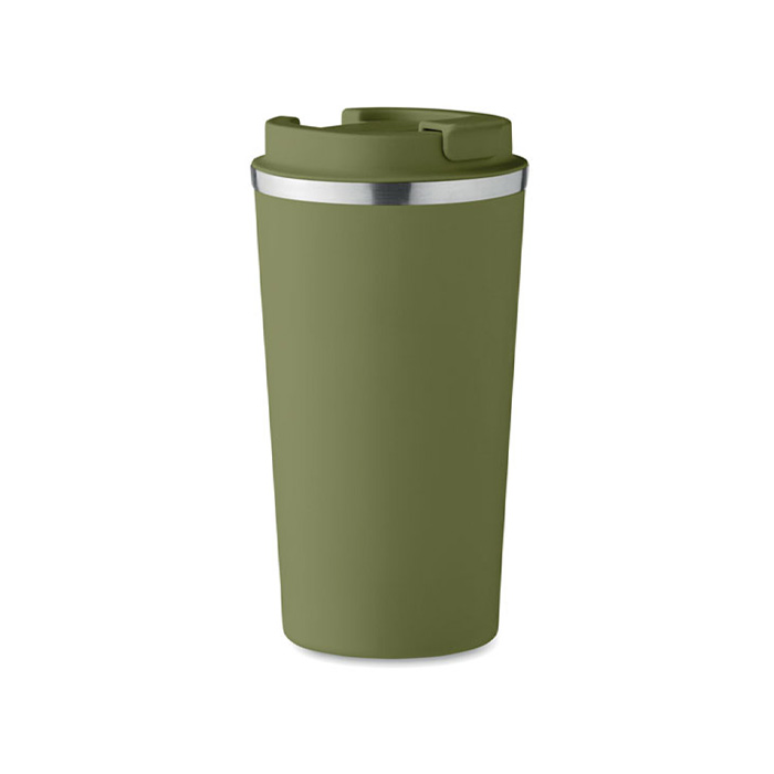 Koffiebeker-to-go-Dubbelwandig-510-ml-bedrukken-donkergroen