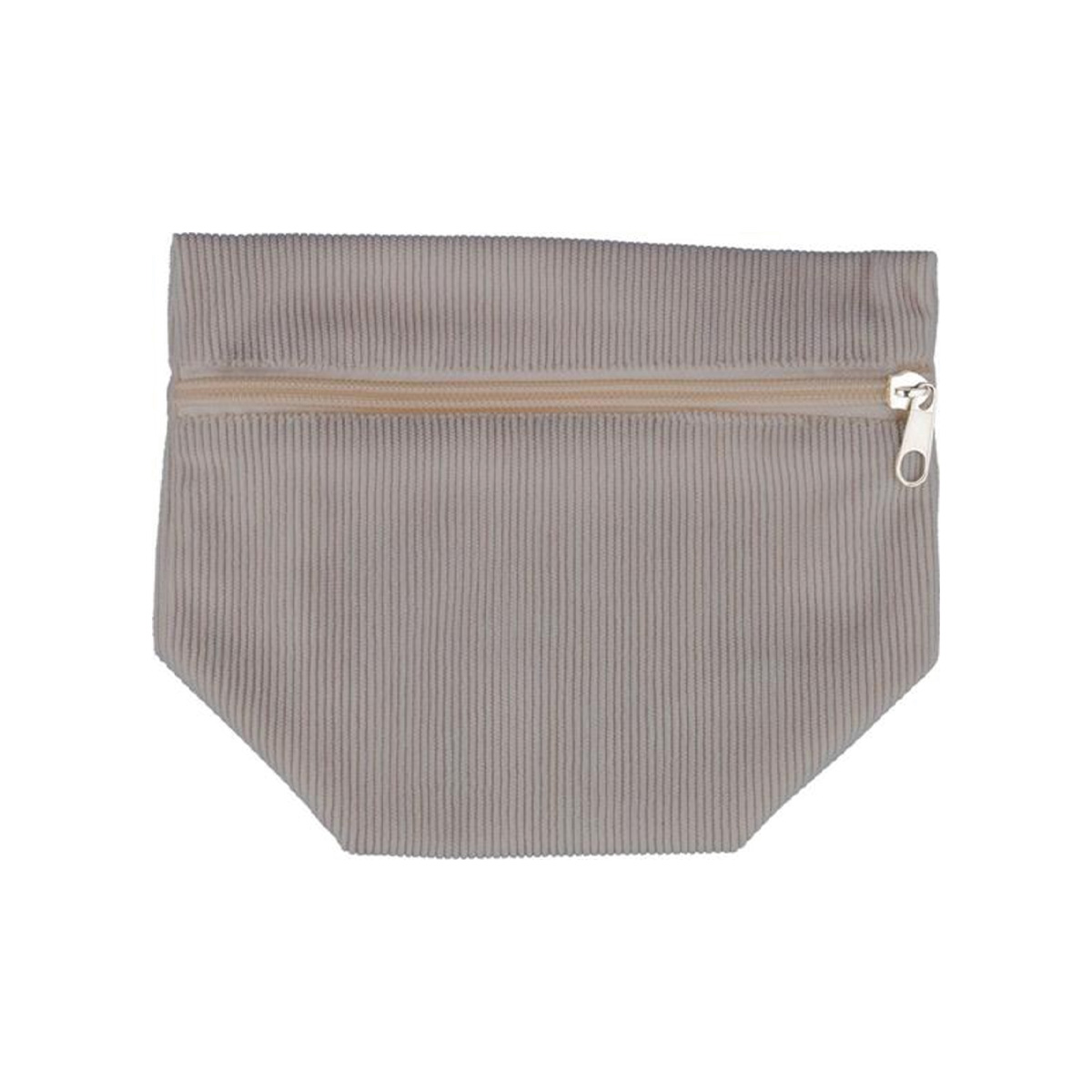 Corduroy-toilettas-geribd-210D-polyester-19-x-10-cm-bedrukken-grijs