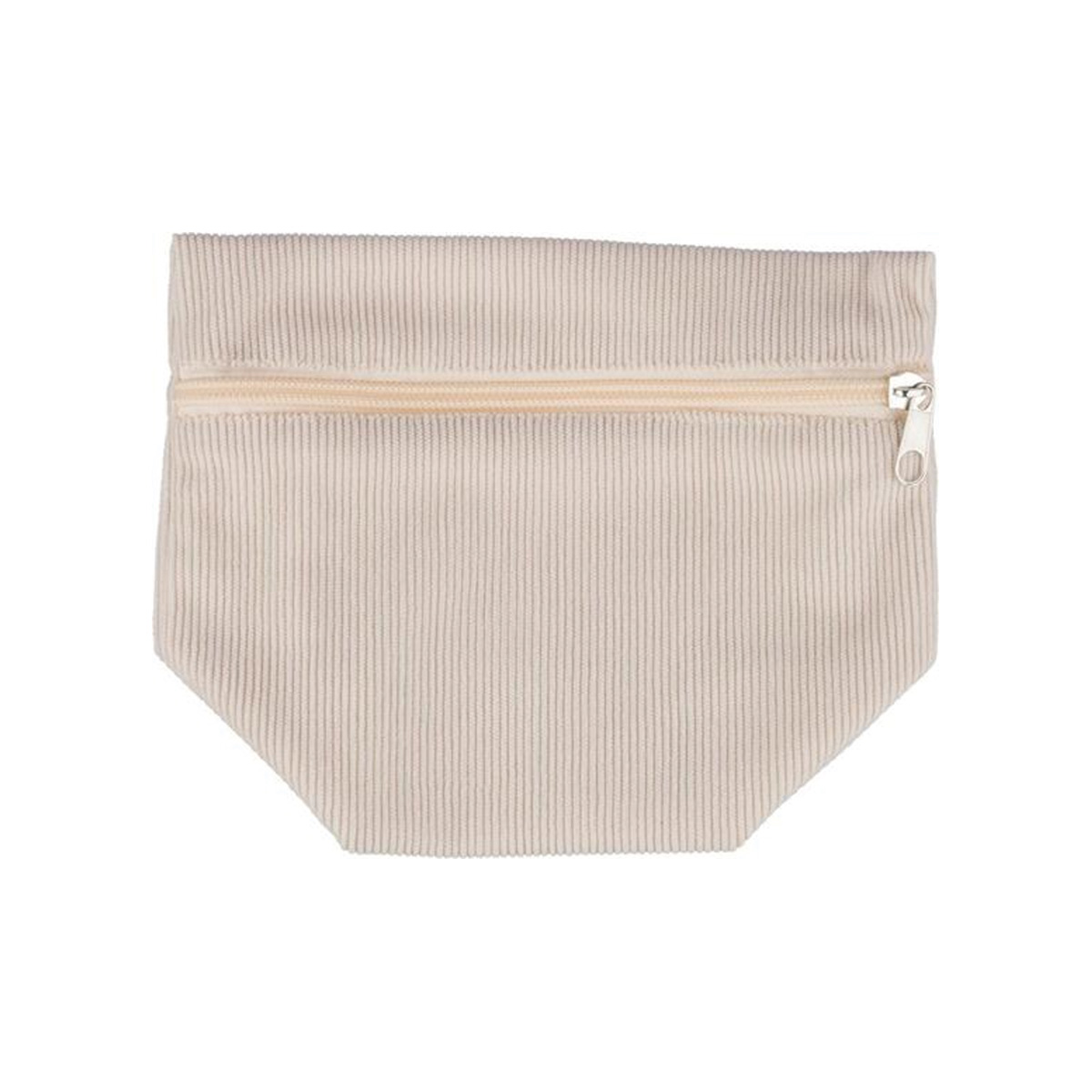 Corduroy-toilettas-geribd-210D-polyester-19-x-10-cm-bedrukken-beige