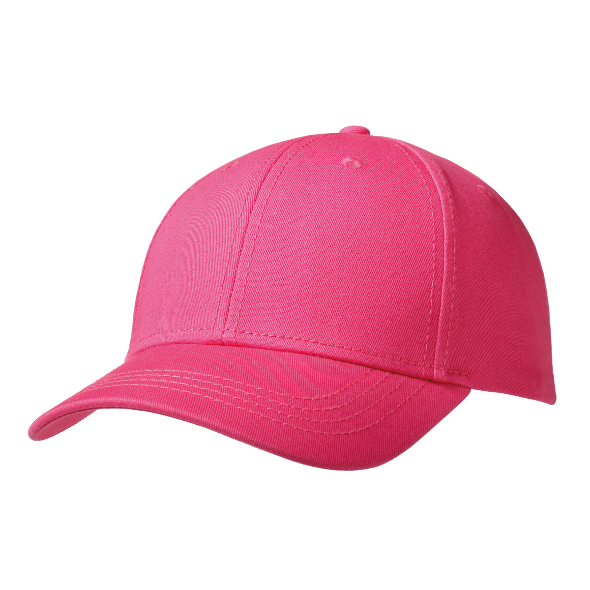 Luxe-pet-Kingcap-Katoen-6-panelen-Baseball-cap-bedrukken-roze