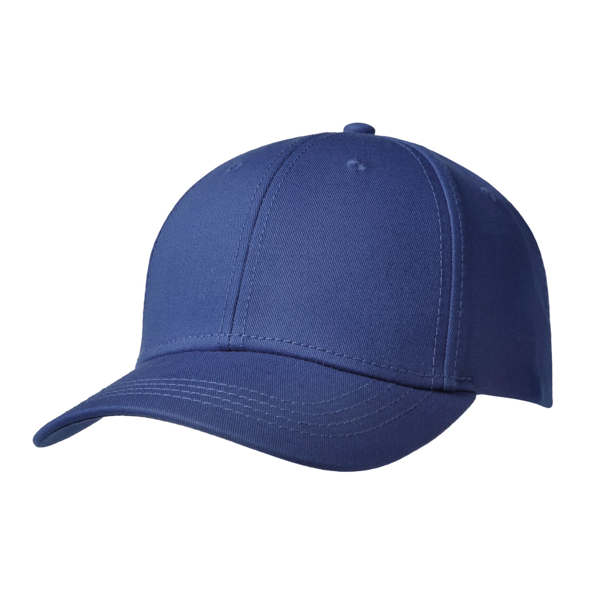 Luxe-pet-Kingcap-Katoen-6-panelen-Baseball-cap-bedrukken-blauw