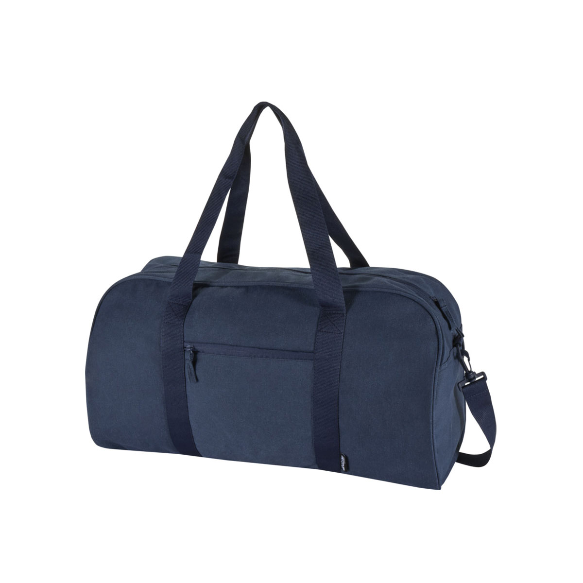 Reistas-gerecycled-canvas-Waterafstotend-40-liter-bedrukken-donkerblauw