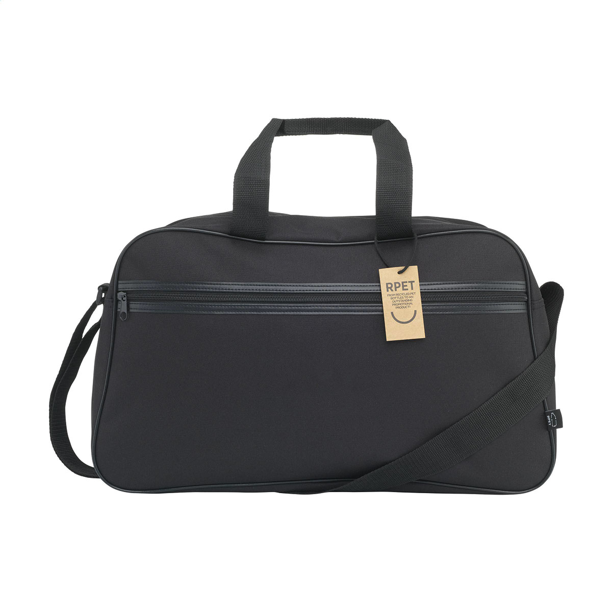 Sporttas-600D-RPET-polyester-35-liter-485-x-28-cm-bedrukken-zwart