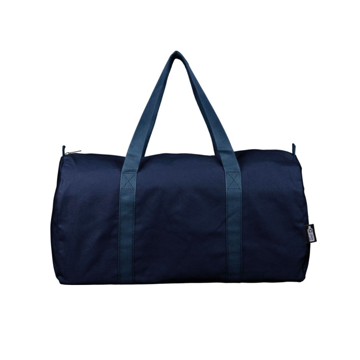 Weekendtas-Gerecycled-polykatoen-30-liter-330-gm-bedrukken-donkerblauw