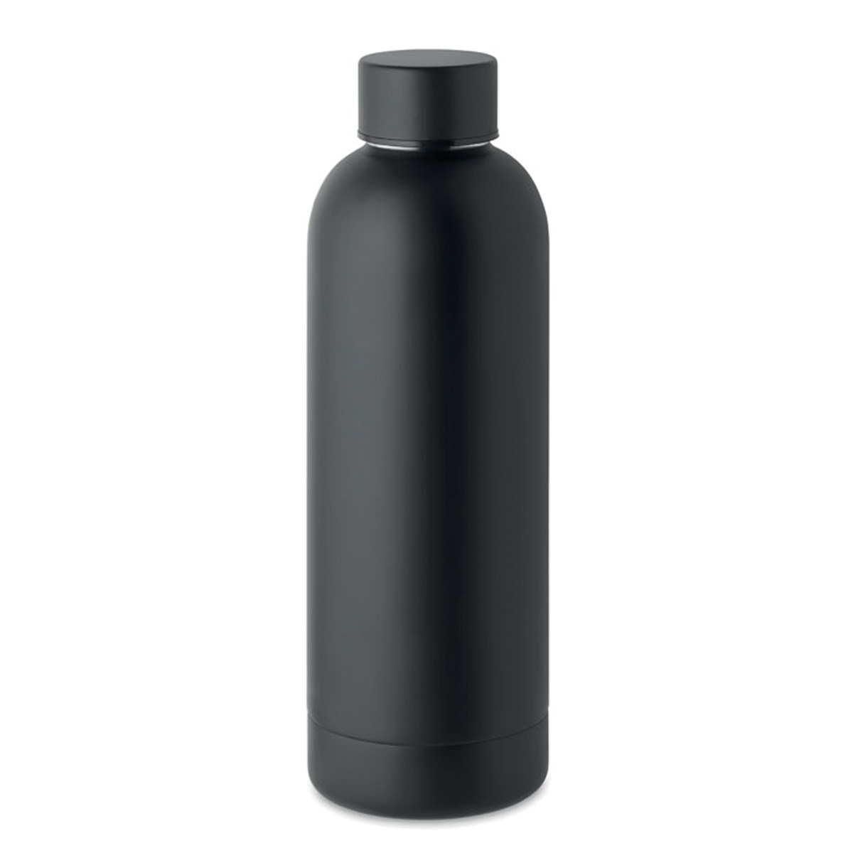 Lekvrije-vacumfles-Gerecycled-RVS-500-ml-bedrukken-zwart