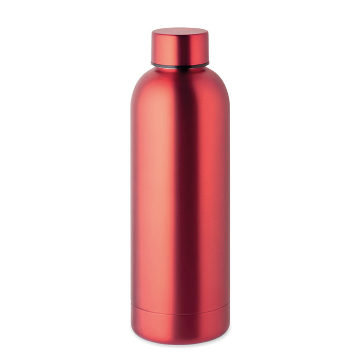 Lekvrije-vacumfles-Gerecycled-RVS-500-ml-bedrukken-rood