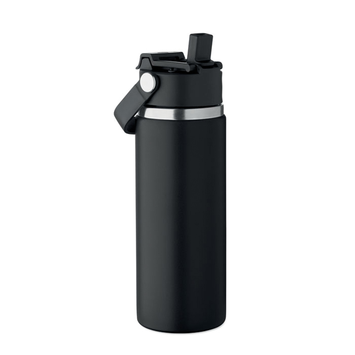 Thermosfles-met-drinkrietje-en-handvat-RVS-500-ml-bedrukken-zwart