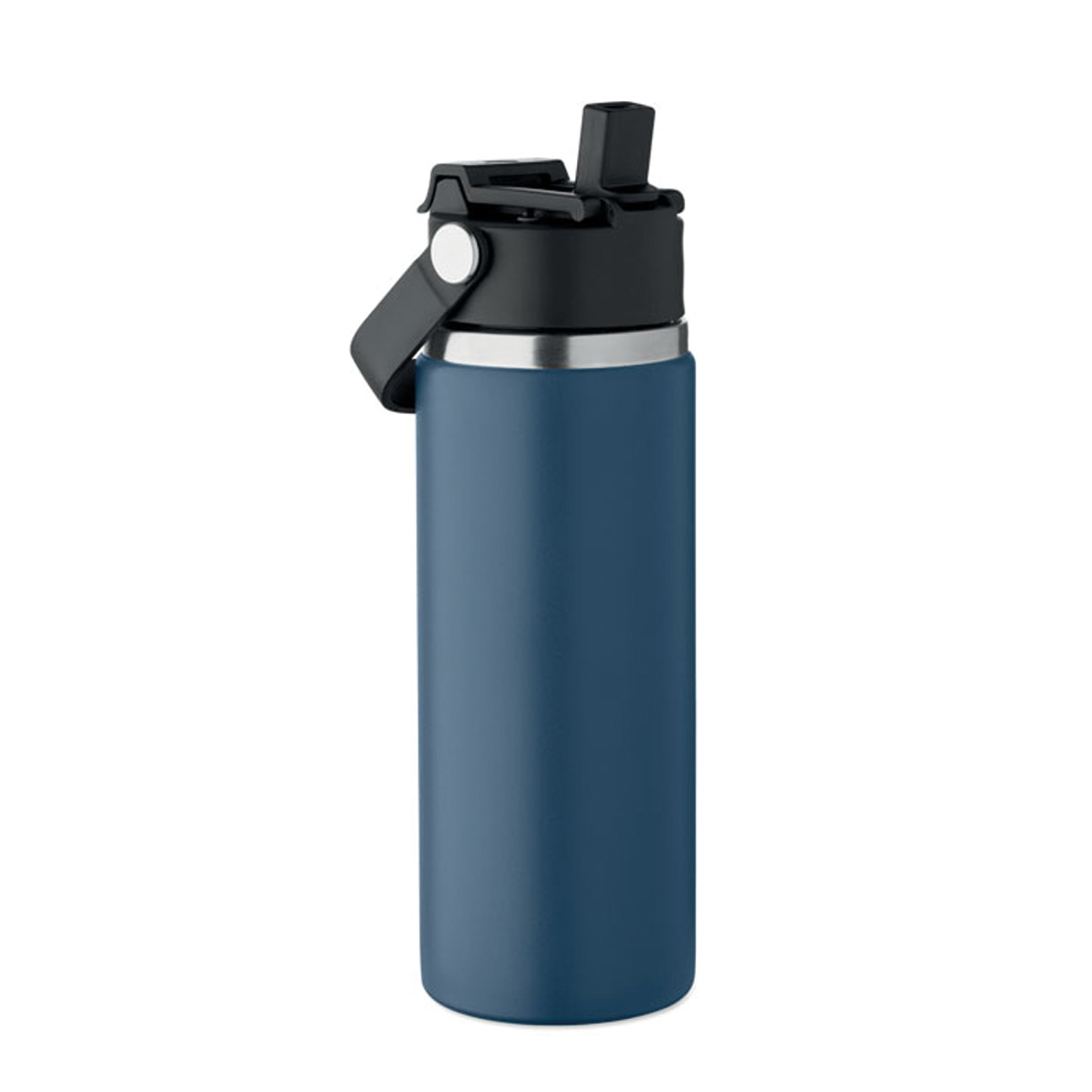 Thermosfles-met-drinkrietje-en-handvat-RVS-500-ml-bedrukken-donkerblauw