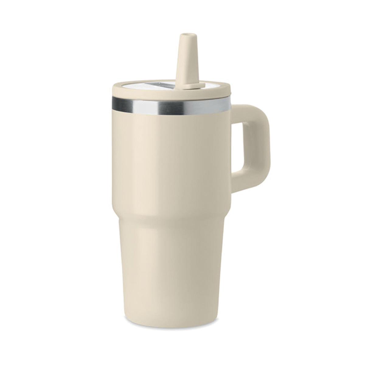 Drinkbeker-met-rietjesdeksel-Gerecycled-RVS-500-ml-bedrukken-beige