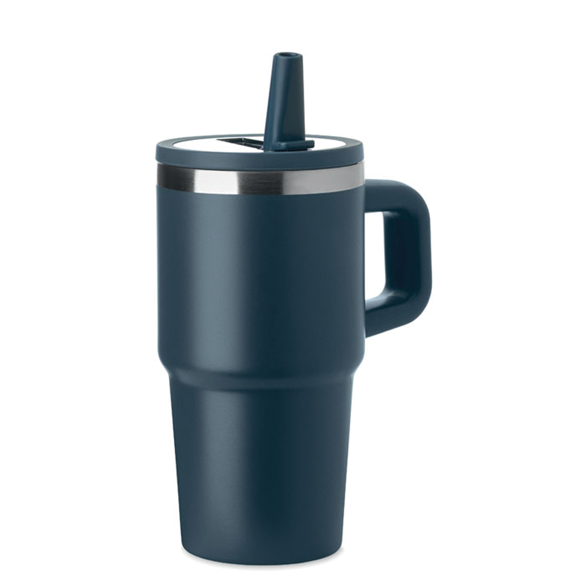 Drinkbeker-met-rietjesdeksel-Gerecycled-RVS-500-ml-bedrukken-donkerblauw