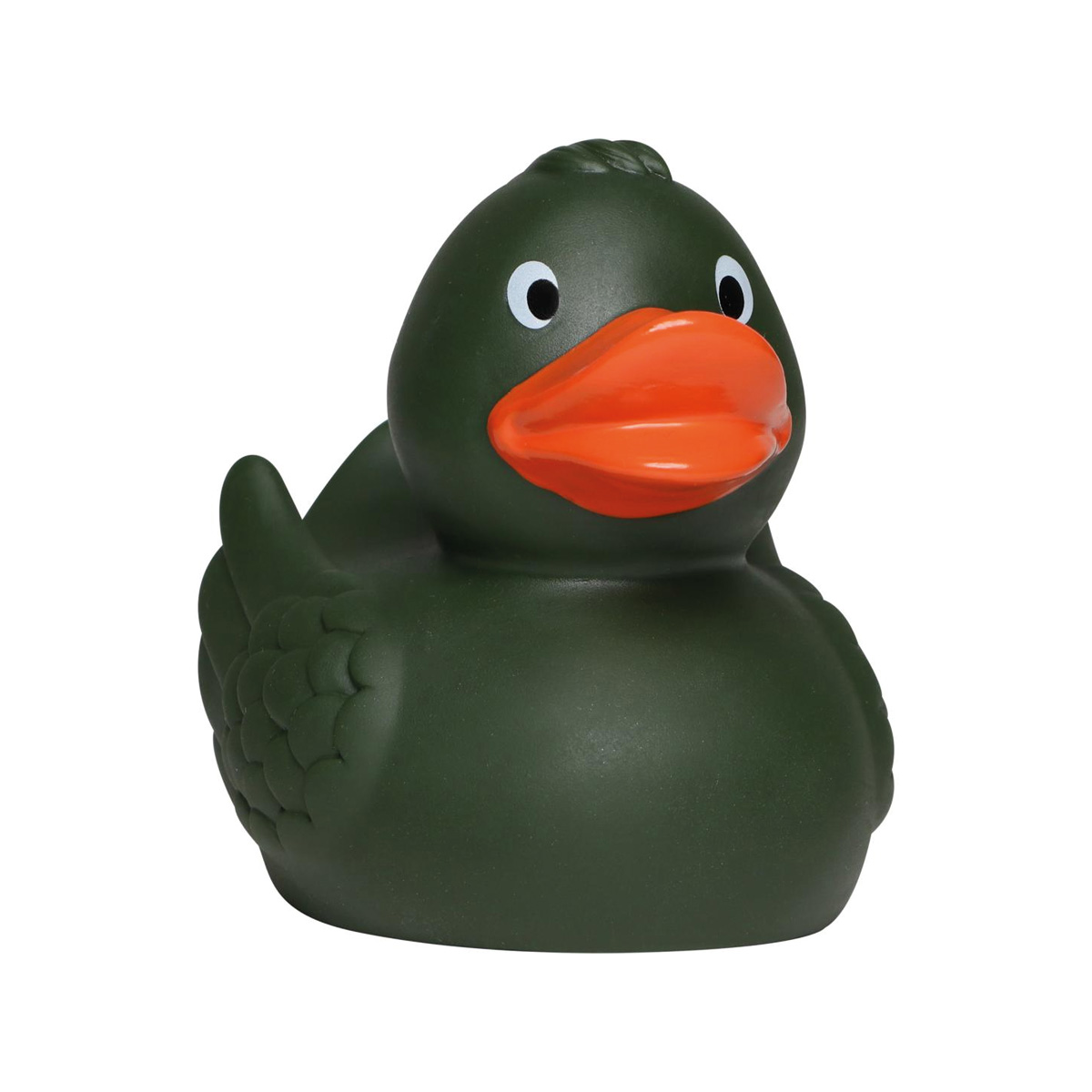 Schnabels-badeend-PVC-bedrukken-donkergroen