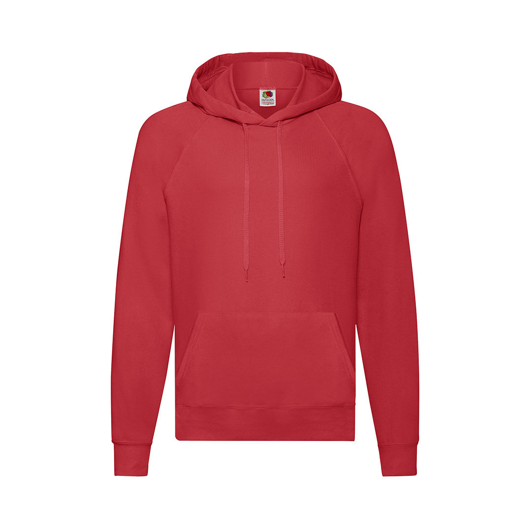 Fruit-of-the-Loom-lightweight-hoodie-Unisex-240-gm-bedrukken-red