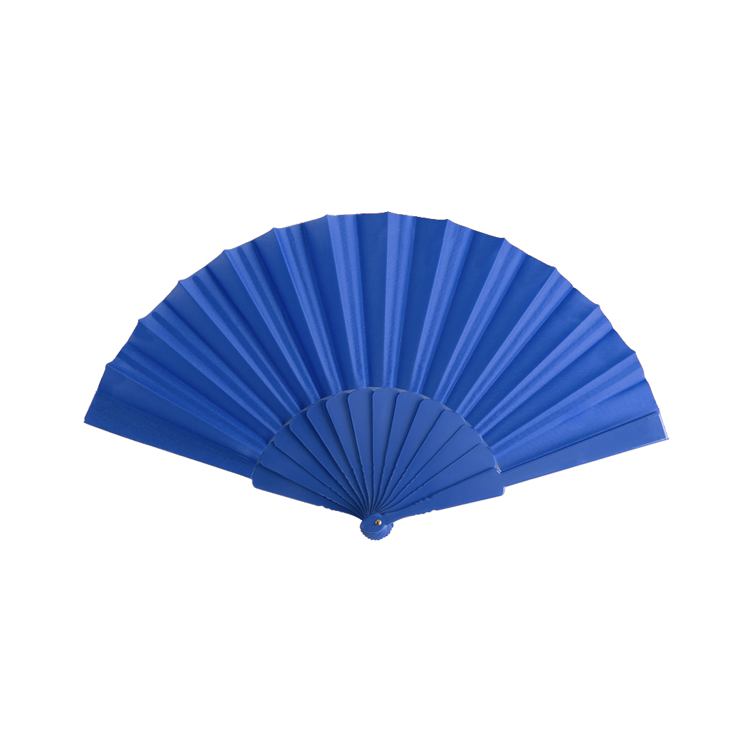 Basic-waaier-Kunststof-handvat-bedrukken-blauw