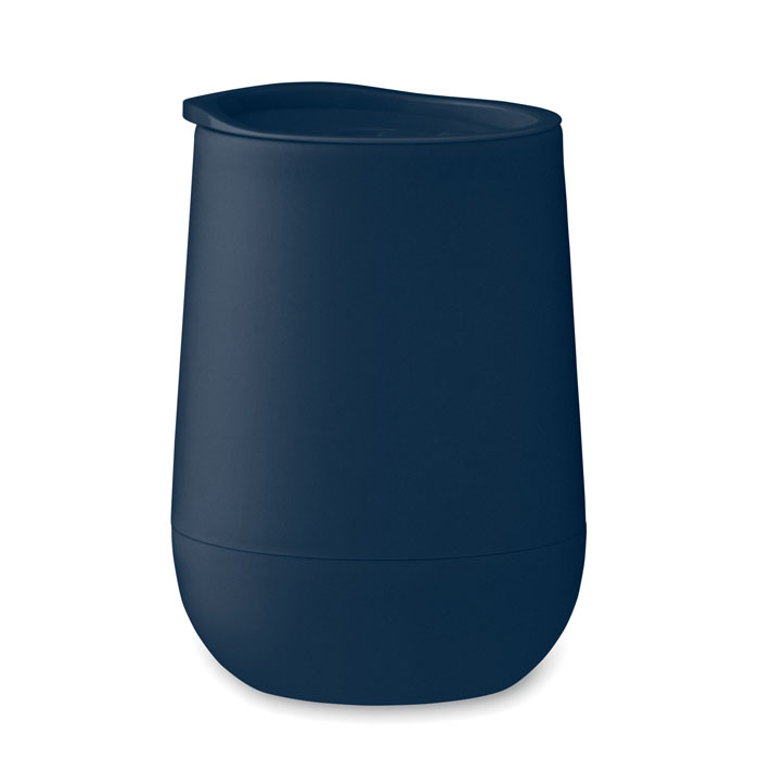 Dubbelwandige-beker-met-schuifdeksel-300-ml-bedrukken-donkerblauw
