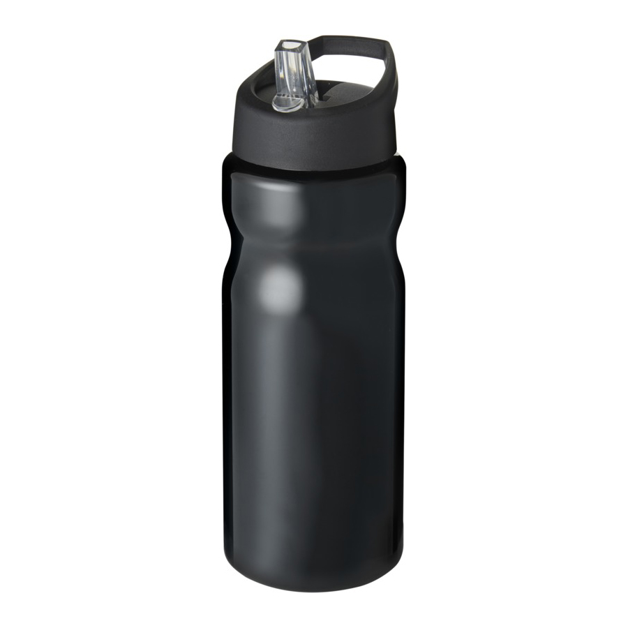 H2O-Active-Base-bidon-met-fliptuitdeksel-650-ml-bedrukken-zwart