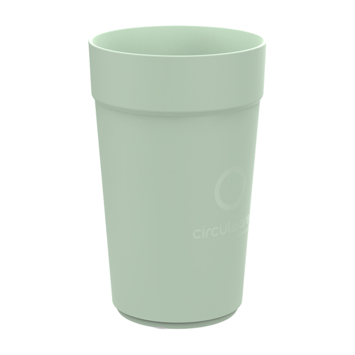 Circulware-koffiebeker-Herbruikbaar-400-ml-bedrukken-lichtgroen