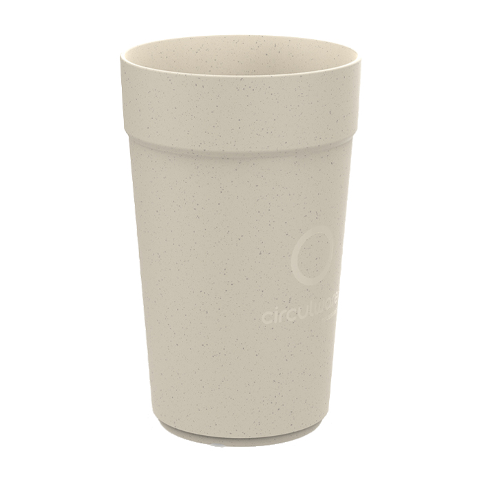 Circulware-koffiebeker-Herbruikbaar-400-ml-bedrukken-beige
