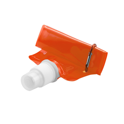 Opvouwbare-waterzak-400-ml-Snelle-levering-bedrukken-oranje
