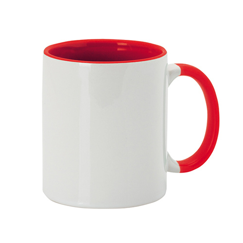 Full-color-mok-Jura-350-ml-Sublimatie-bedrukken-rood
