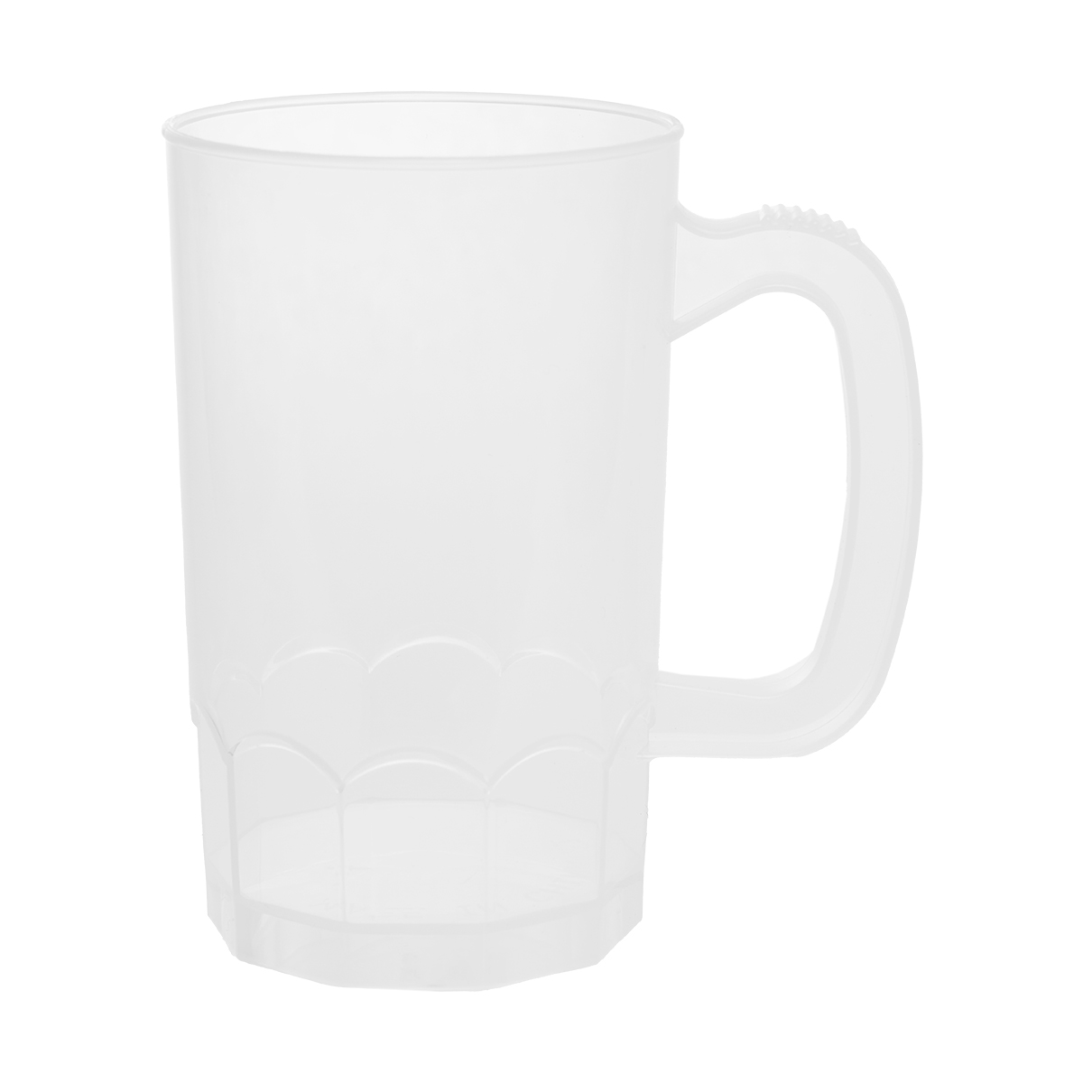 Kunststof-bierpul-Grip-handvat-500-ml-bedrukken-transparant
