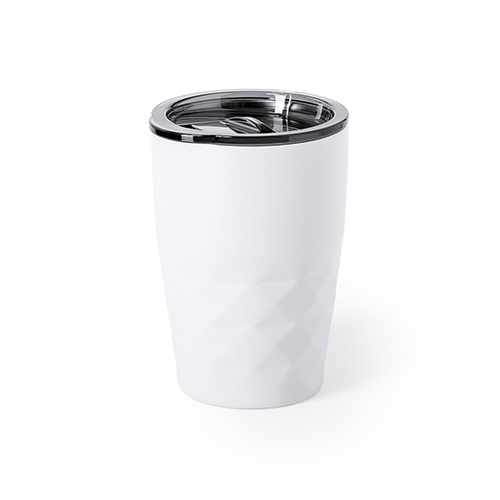 Metallic-thermosbeker-Talgra-RVS-350-ml-bedrukken-wit