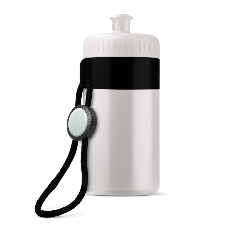 Bidon-met-draaglus-500-ml-bedrukken-zwart